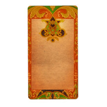 Ornate Apothecary Label