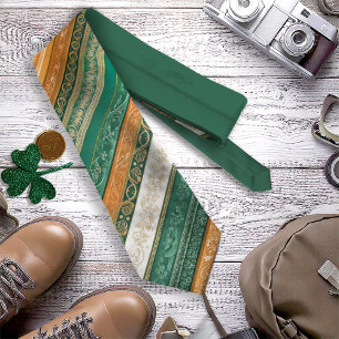 Ornate Baroque Rand Irish Färg ID1095 Slips