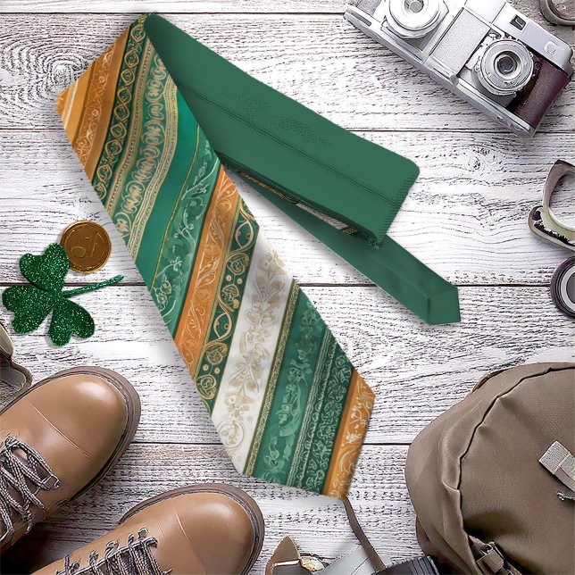 Ornate Baroque Rand Irish Färg ID1095 Slips (Skapare uppladdad)