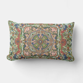 Ornate Bohemian Medallion Lumbar Pillow Lumbarkudde