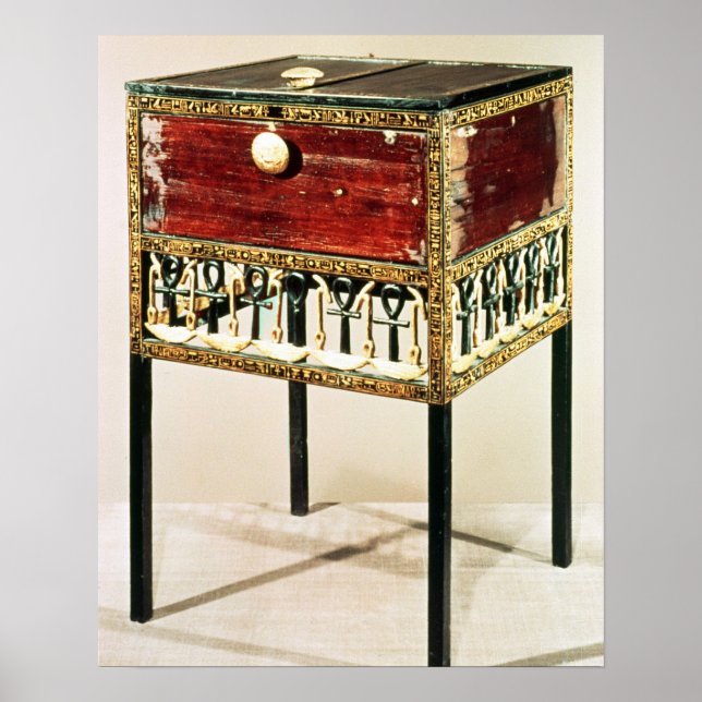 Ornate cabinet från Tutankhamun Poster (Framsidan)