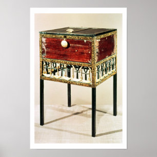 Ornate cabinet från Tutankhamun Poster