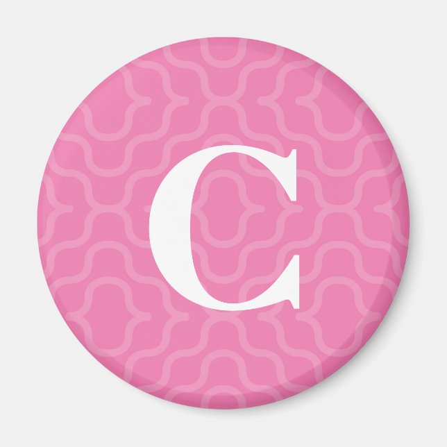 Ornate Contemporary Monogram - Brev C Magnet (Framsidan)
