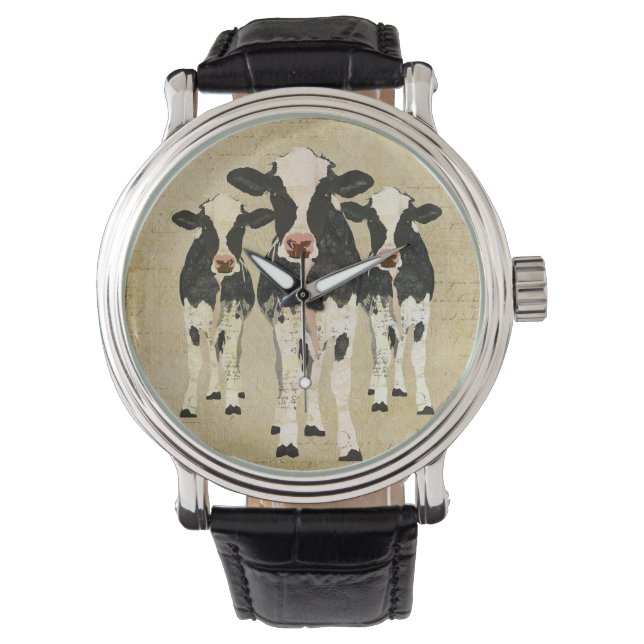 Ornate Cows Watch Armbandsur (Framsida)