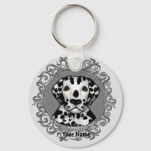 Ornate Dalmatian Nyckelring