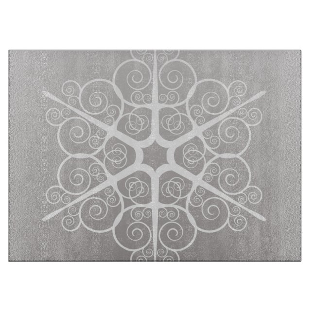 Ornate Damask Inslag Grått Slate Färg (Framsidan)