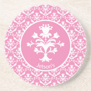 Ornate Damask Patterned Underlägg