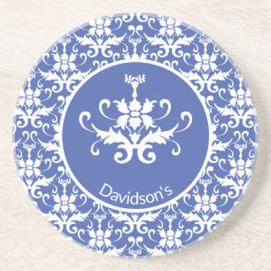 Ornate Damask Patterned Underlägg