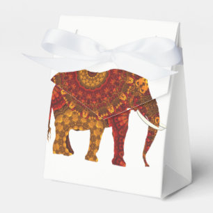 Ornate Decorated Indian Elephant Design Presentaskar