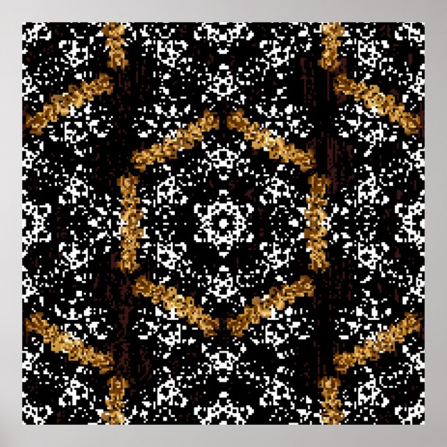 Ornate dekoration. Lyx, royal och viktorianska co Poster (Framsidan)