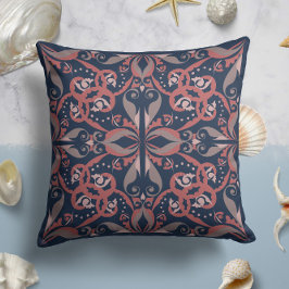 Ornate Elegance i Midnight Blue Kudde