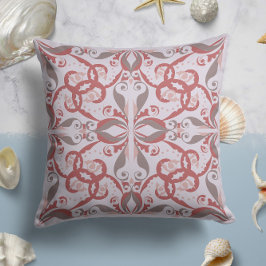 Ornate Elegance in Soft Kudde