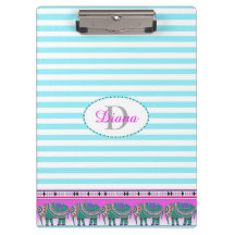 Ornate Elephant Turcos Strippad Personlig