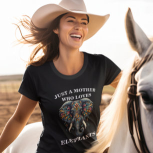 Ornate Elephants Artistic Reverie T Shirt