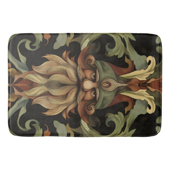 Ornate Fantasy Gnome Badrumsmatta (Framsidan)