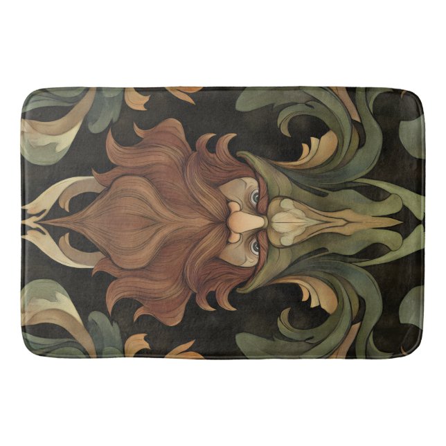 Ornate Fantasy Gnome Badrumsmatta (Framsidan)