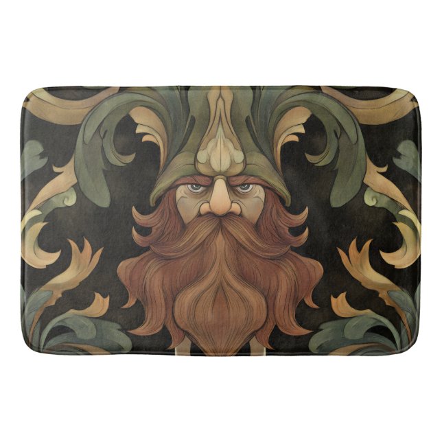 Ornate Fantasy Gnome Badrumsmatta (Framsidan)