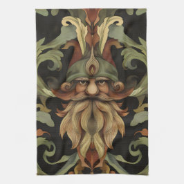 Ornate Fantasy Gnome Kökshandduk