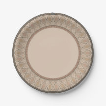 Ornate Geometrical Papper Plate