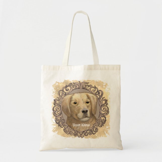Ornate Golden Retriever Tygkasse (Framsidan)