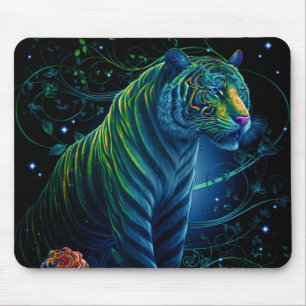 Ornate Grönt Tiger Musmatta