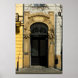 Ornate House Entrance Poster