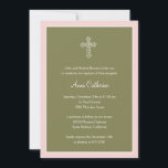 Ornate Kor Baptism/Christening Investigation Inbjudningar<br><div class="desc">Be dina vänner och din familj att fira ditt barns viktiga evenemang med den här charmerande inbjudan från Ornate Kor. Matcha frimärke,  adressetiketter och tackkort som finns på berryberrysweet.com</div>