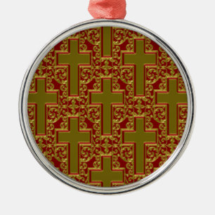 Ornate Kor Julgransprydnad Metall