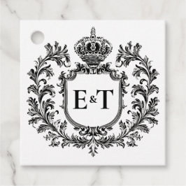 Ornate Laurel & Filigree, Bröllop Gåvor Etiketter