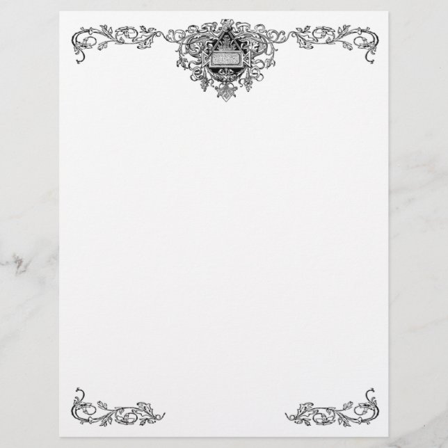 Ornate Letterhead (Framsida)