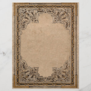 Ornate Letterhead för Bok i Shadows
