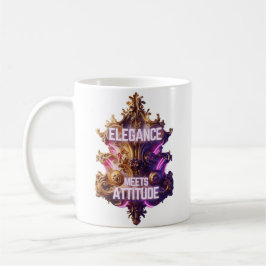 Ornate opulence - Elegance möter attityder Kaffemugg