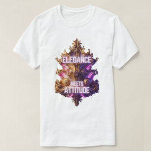 Ornate opulence - Elegance möter attityder T Shirt