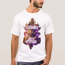 Ornate opulence - Elegance möter attityder T Shirt