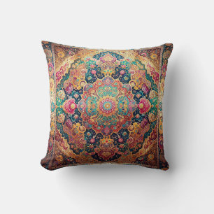 Ornate Oriental Tapestry Kudde