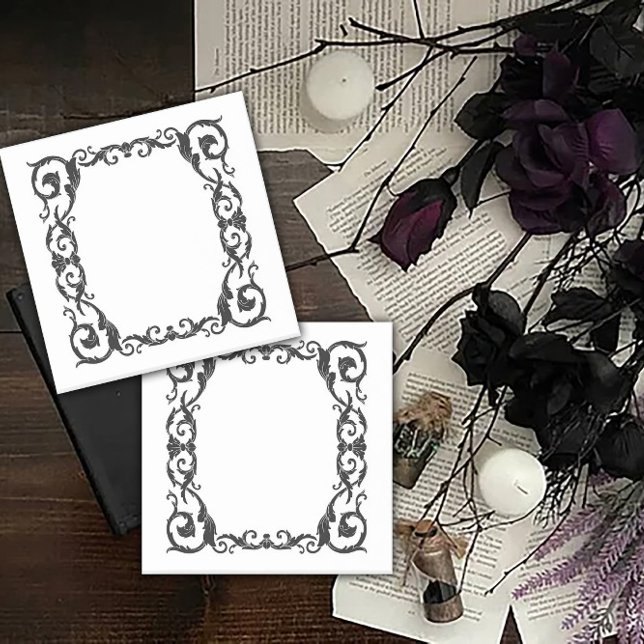 Ornate Period Design Framed Post-it Block (Skapare uppladdad)