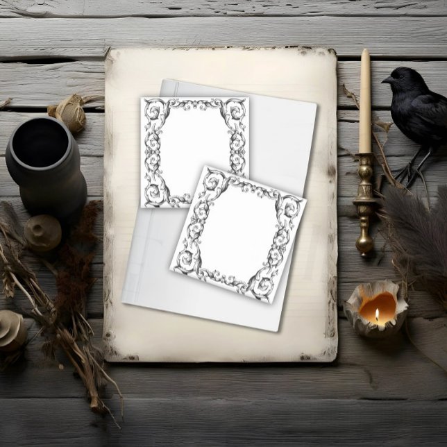 Ornate Period Design Framed Post-it Block (Skapare uppladdad)