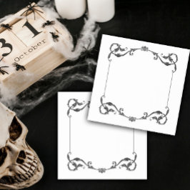 Ornate Period Design Framed Post-it Block