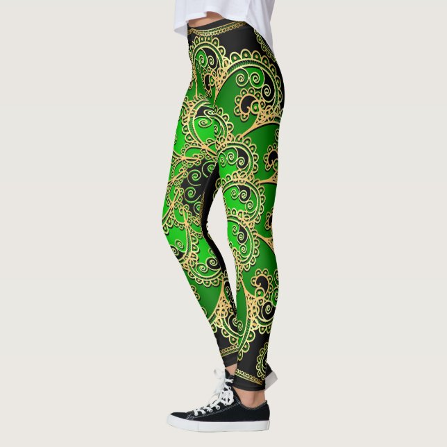 Ornate Pop Mode Leggings (Vänster)