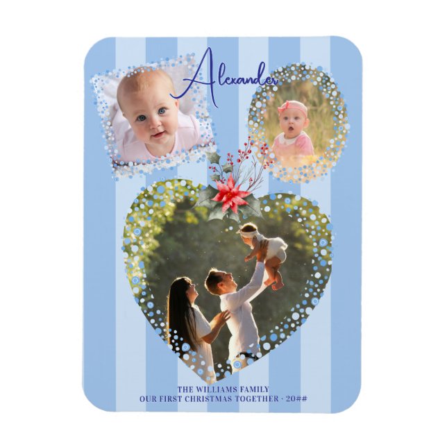 Ornate Ramar 3 Photo 1st jul Milestone CARD Magnet (Vertikal)