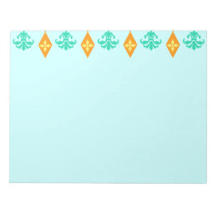Ornate Rand Anteckningsblock