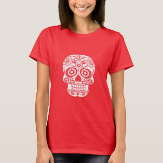 Ornate Skull Art T Shirt