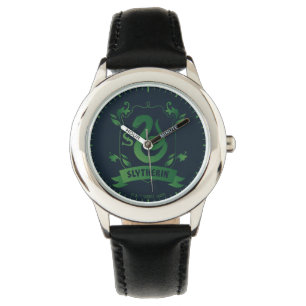Ornate SLYTHERIN™ House-Vapensköld Armbandsur