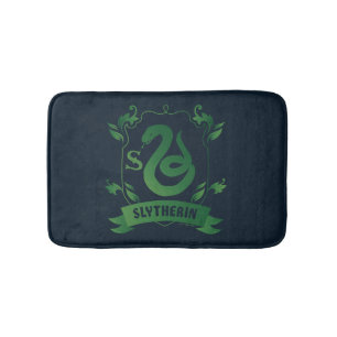 Ornate SLYTHERIN™ House-Vapensköld Badrumsmatta