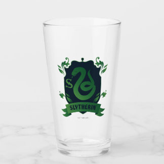 Ornate SLYTHERIN™ House-Vapensköld Glaskopp