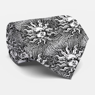 Ornate Sol Tie - Retro Celestial Luxe Slips