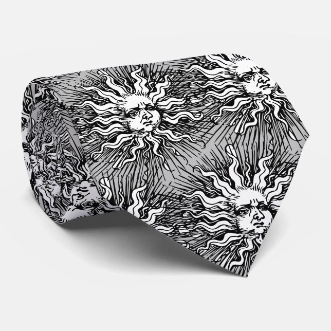 Ornate Sol Tie - Retro Celestial Luxe Slips (Rullad)