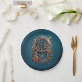Ornate Steampunk Clock med Ro.