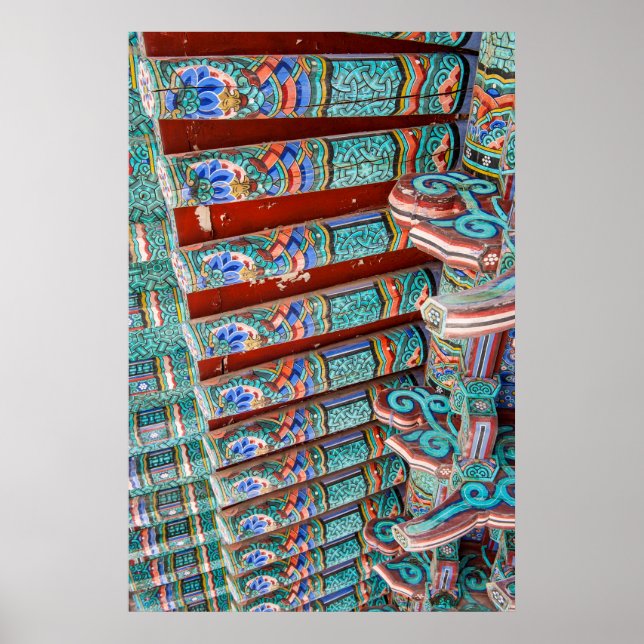 Ornate Temple Tak Poster (Framsidan)