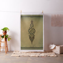 Ornate Treble Clef Tyg